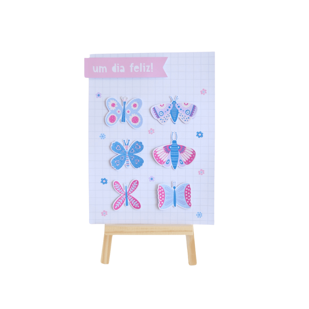 - Quadrinho de Mesa - Borboletas