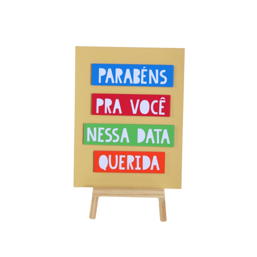 Quadrinho de Mesa - Fauna Brasileira