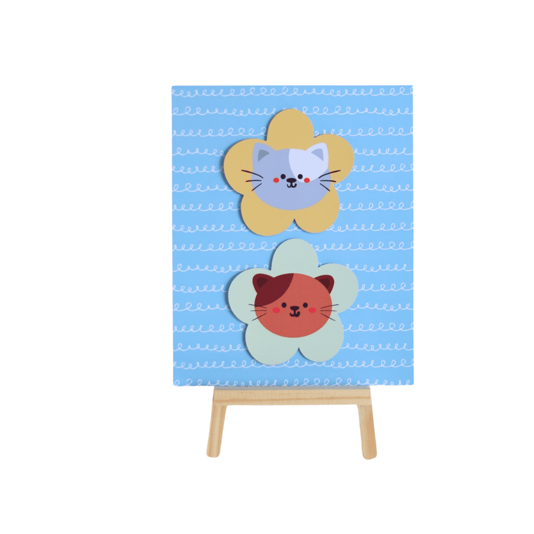 - Quadrinho de Mesa - Gatinho - Modelo 1