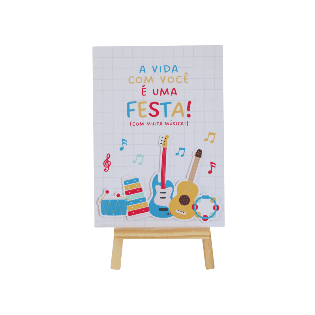 - Quadrinho de Mesa - Música