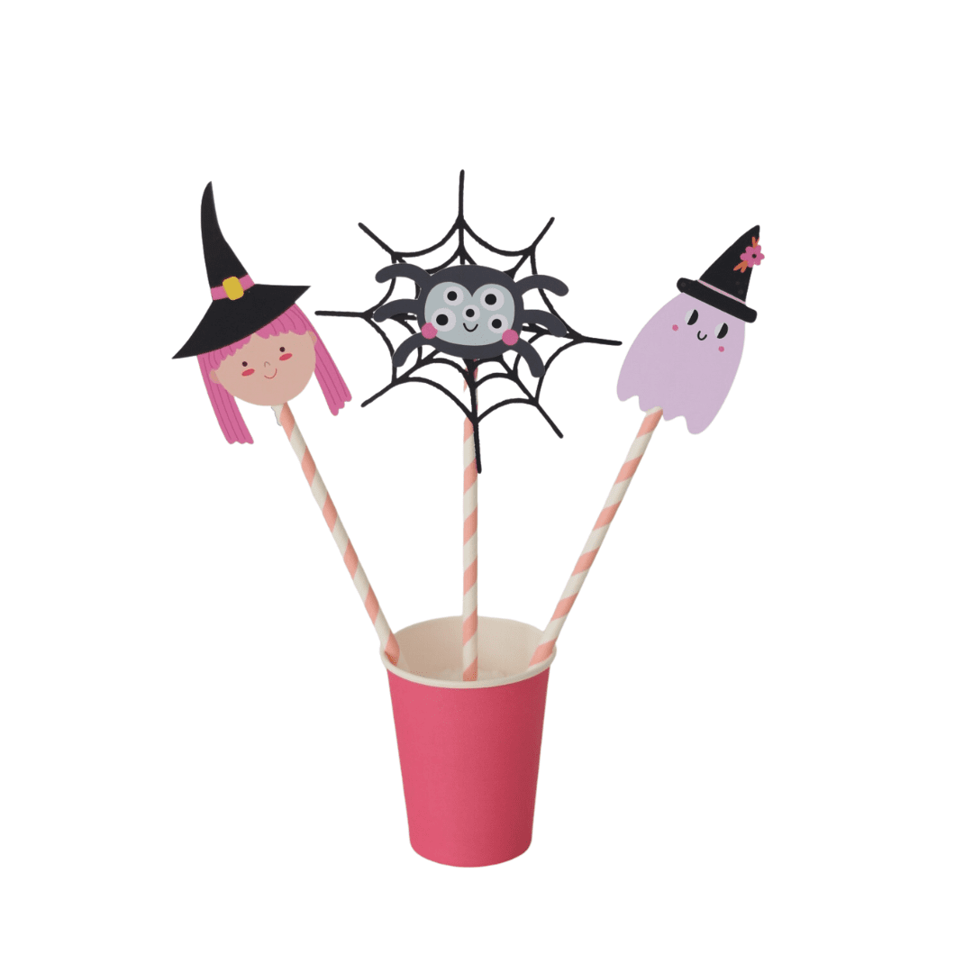 - Toppers G - Halloween Rosa - Modelo 2