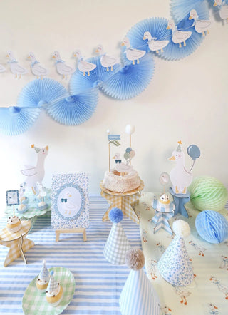 Decoração de festa tema Ganso montada