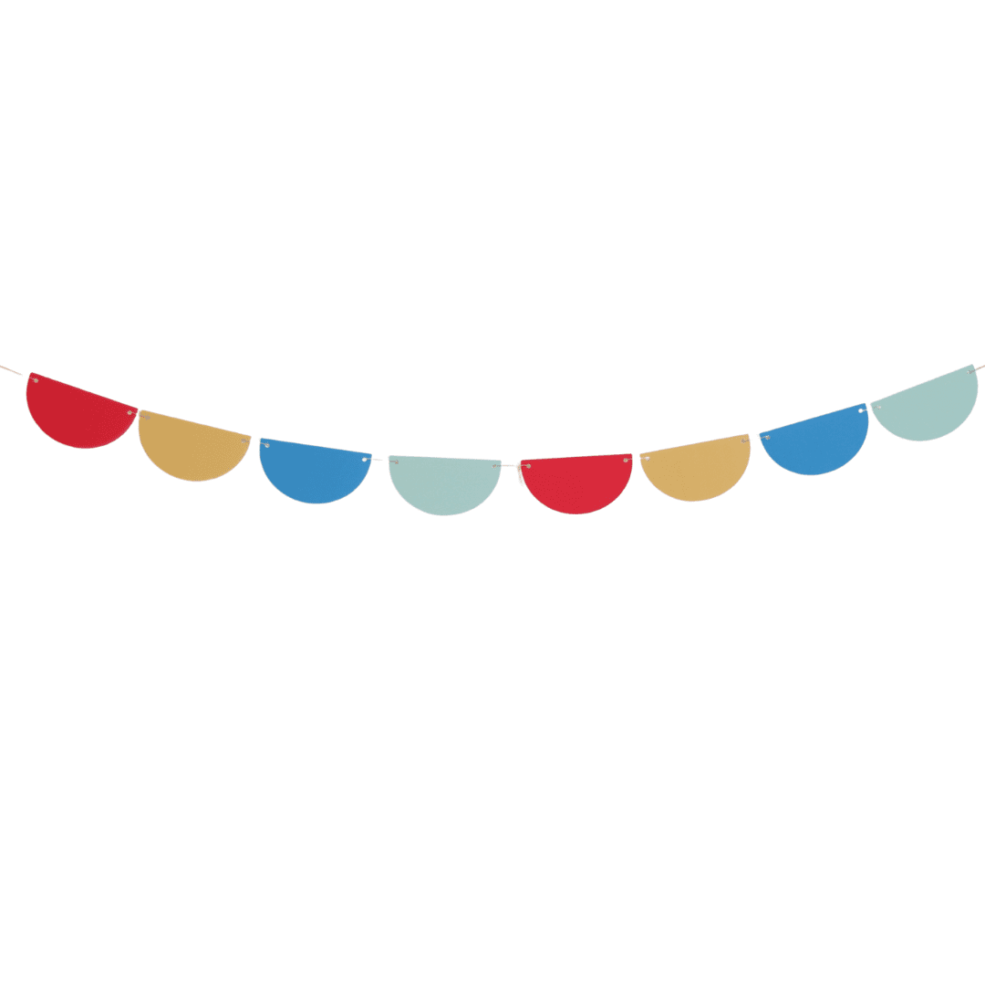 - Bandeirola Mini Meia Lua - Música