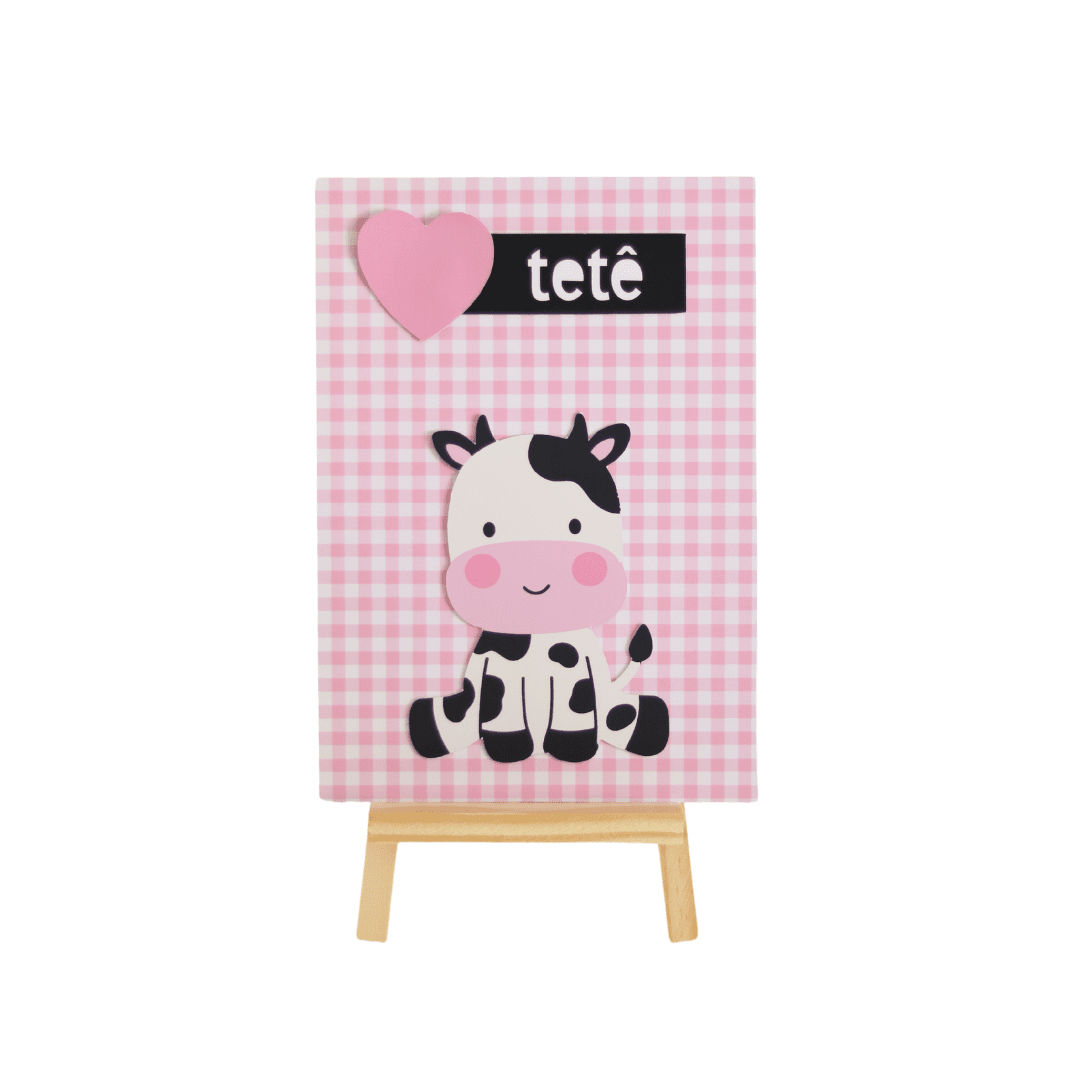 - Quadrinho de Mesa - Vaquinha