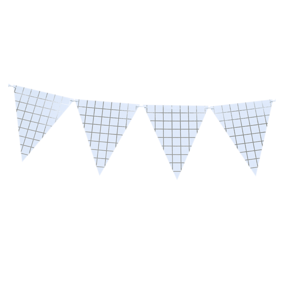 - Bandeirola Grid Prata