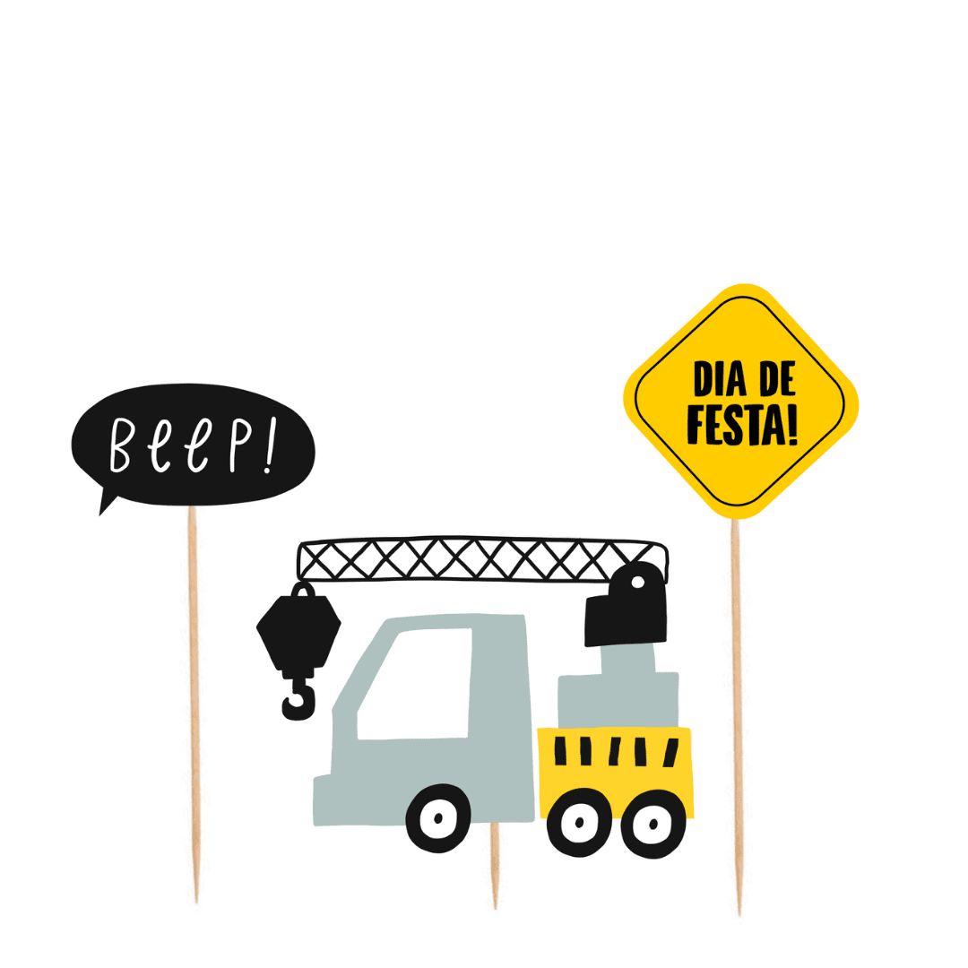 - Topo de Bolo - Construção