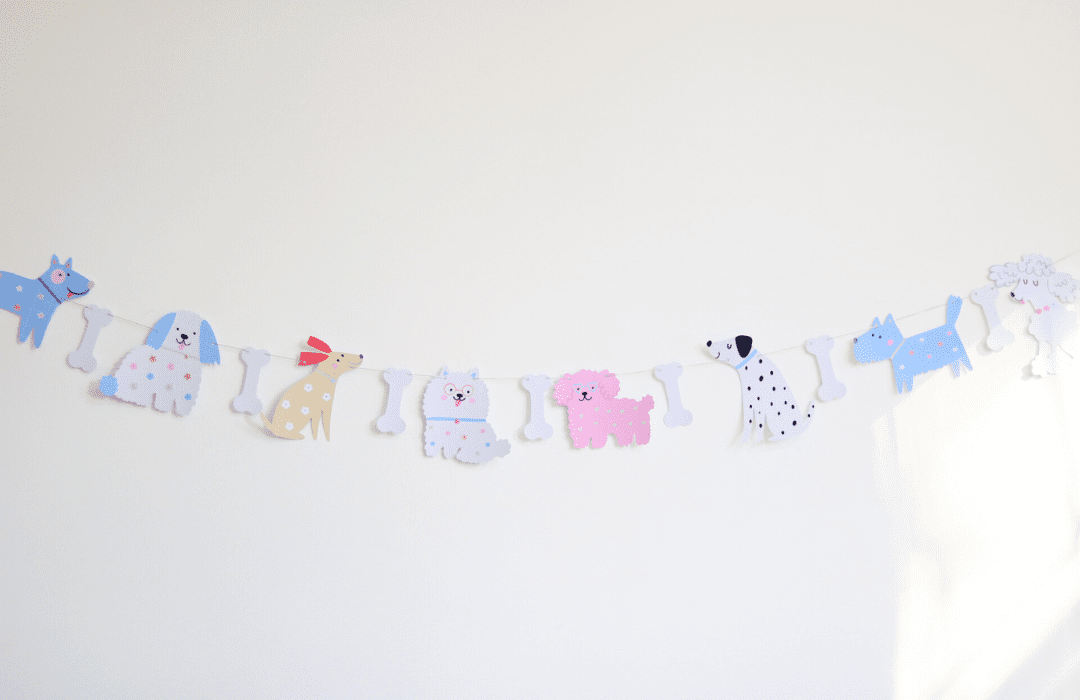 Bandeirola - Cachorros Divertidos