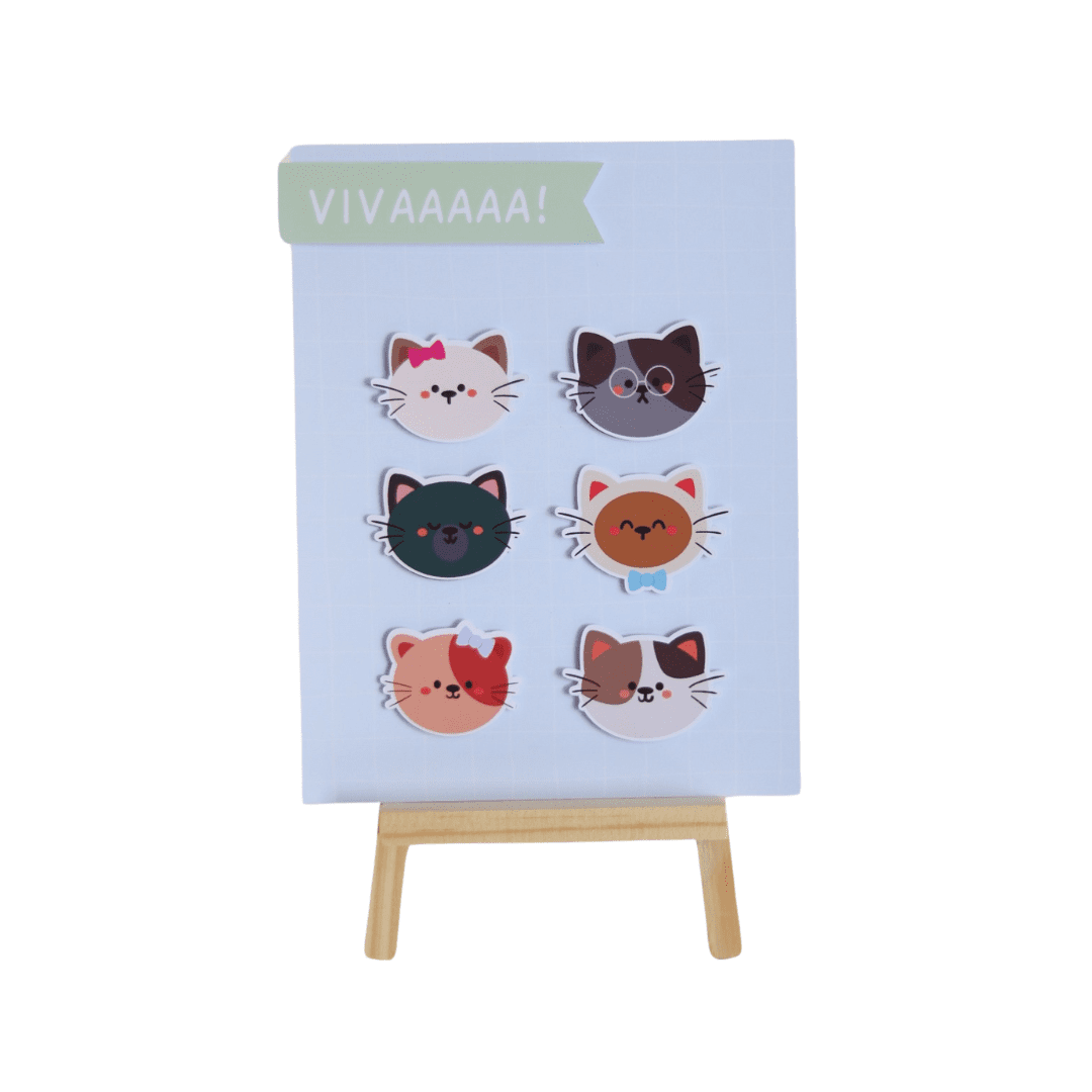 - Quadrinho de Mesa - Gatinho - Modelo 4