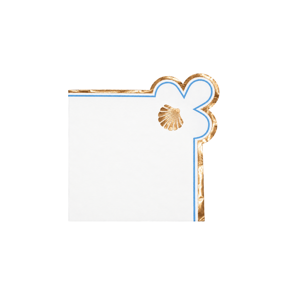 Guardanapo Luxury Blue - 10 unidades - 17 cm x 17 cm