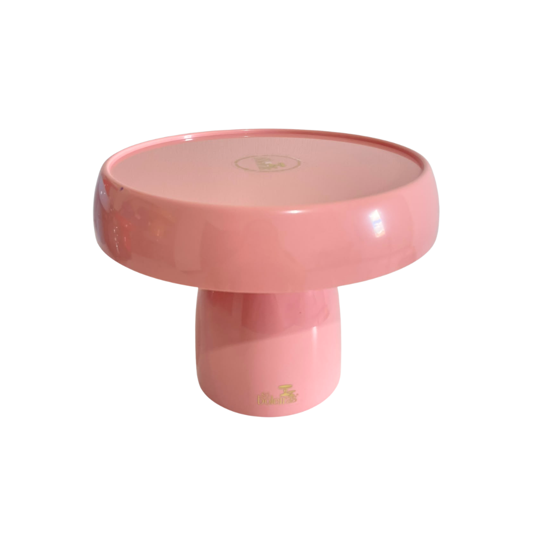 Boleira Cogumelo 21cm - Rosê