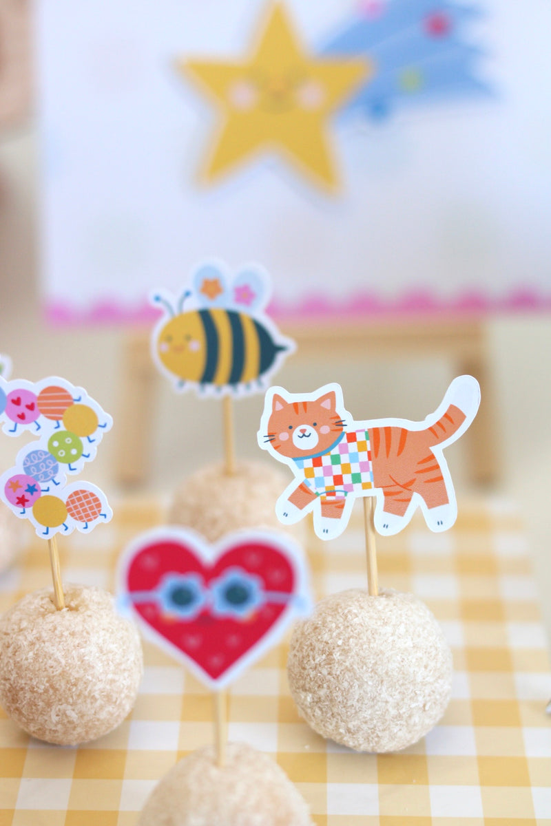 Decoração de festa tema Meu Pequeno Mundo montada