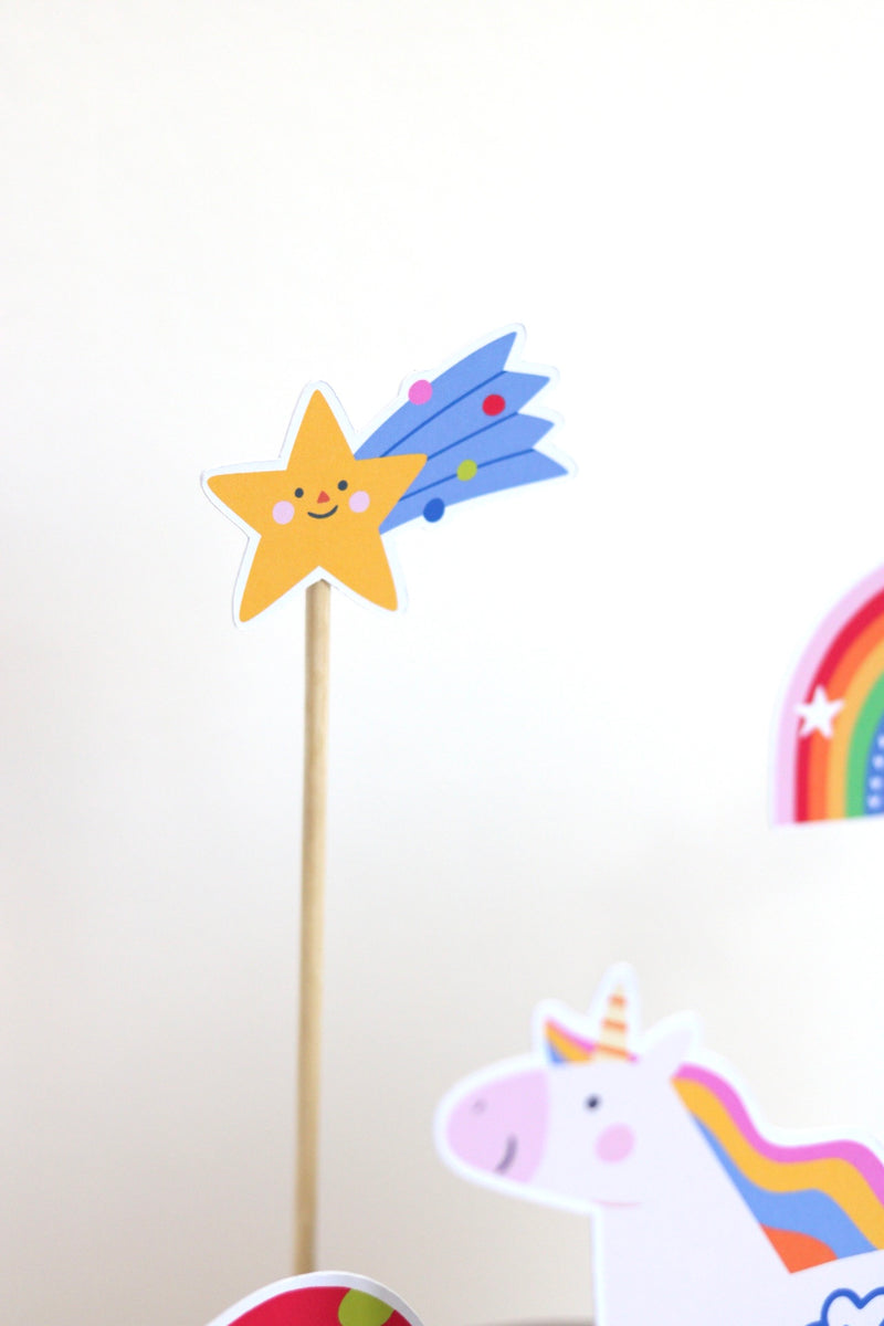 Decoração de festa tema Meu Pequeno Mundo montada