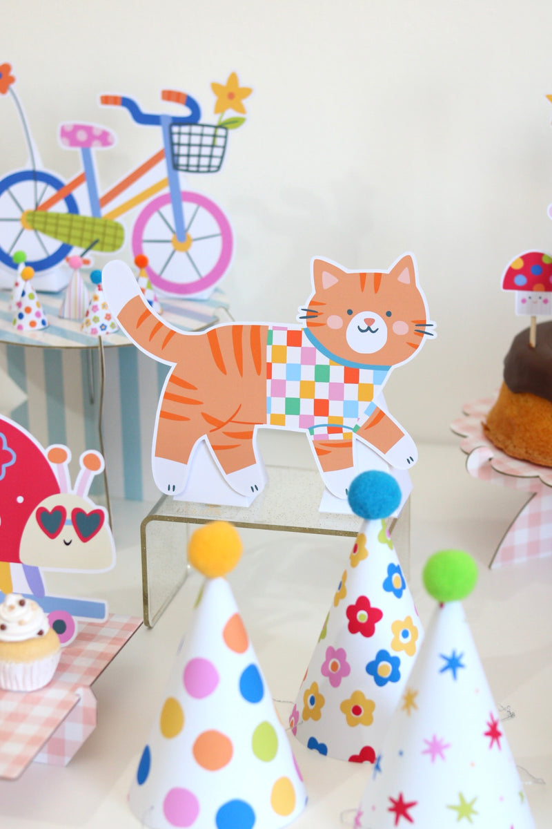 Decoração de festa tema Meu Pequeno Mundo montada