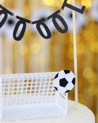 Decoração de festa tema Futebol montada