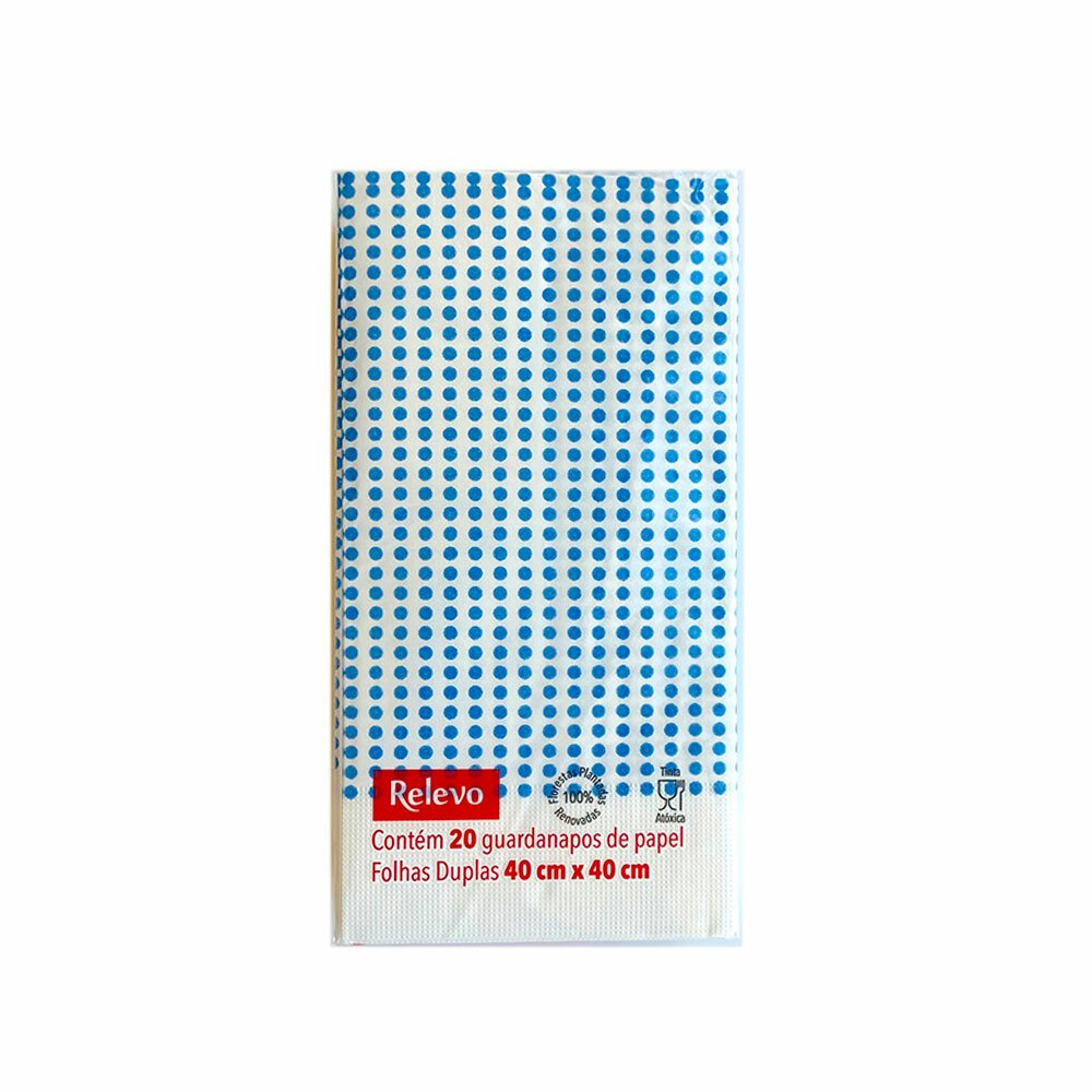 Guardanapo Bolinha Azul