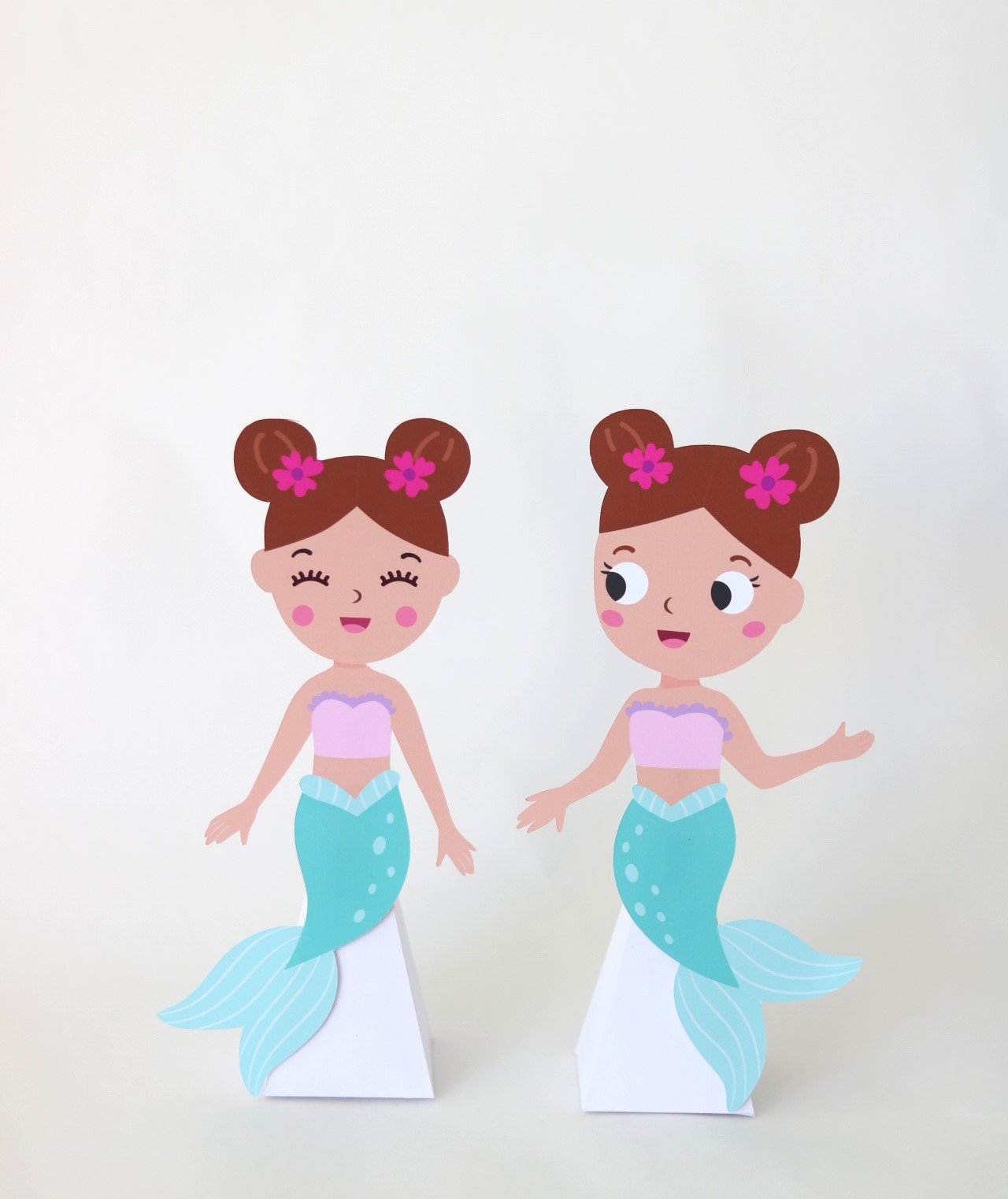 - Totem de Mesa - 2 unidades - Sereias