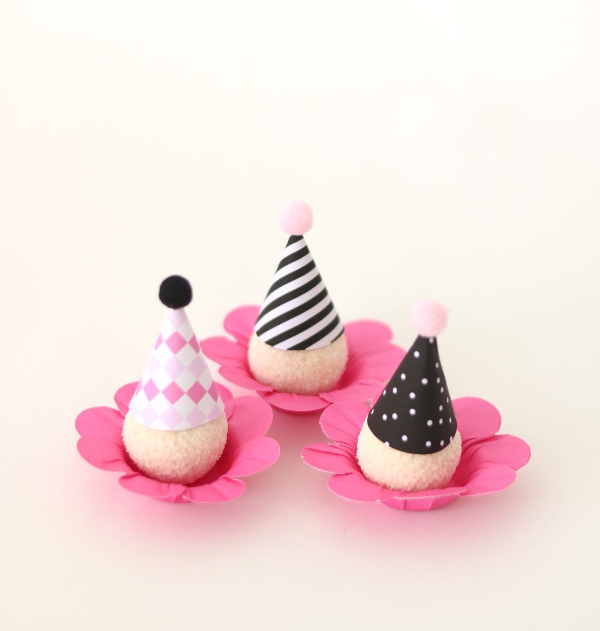 - Chapeuzinhos para doces - 10 unidades - Halloween Rosa