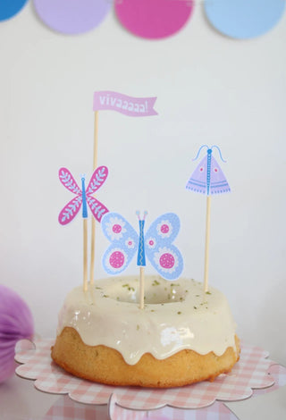 Decoração de festa tema Borboletas montada