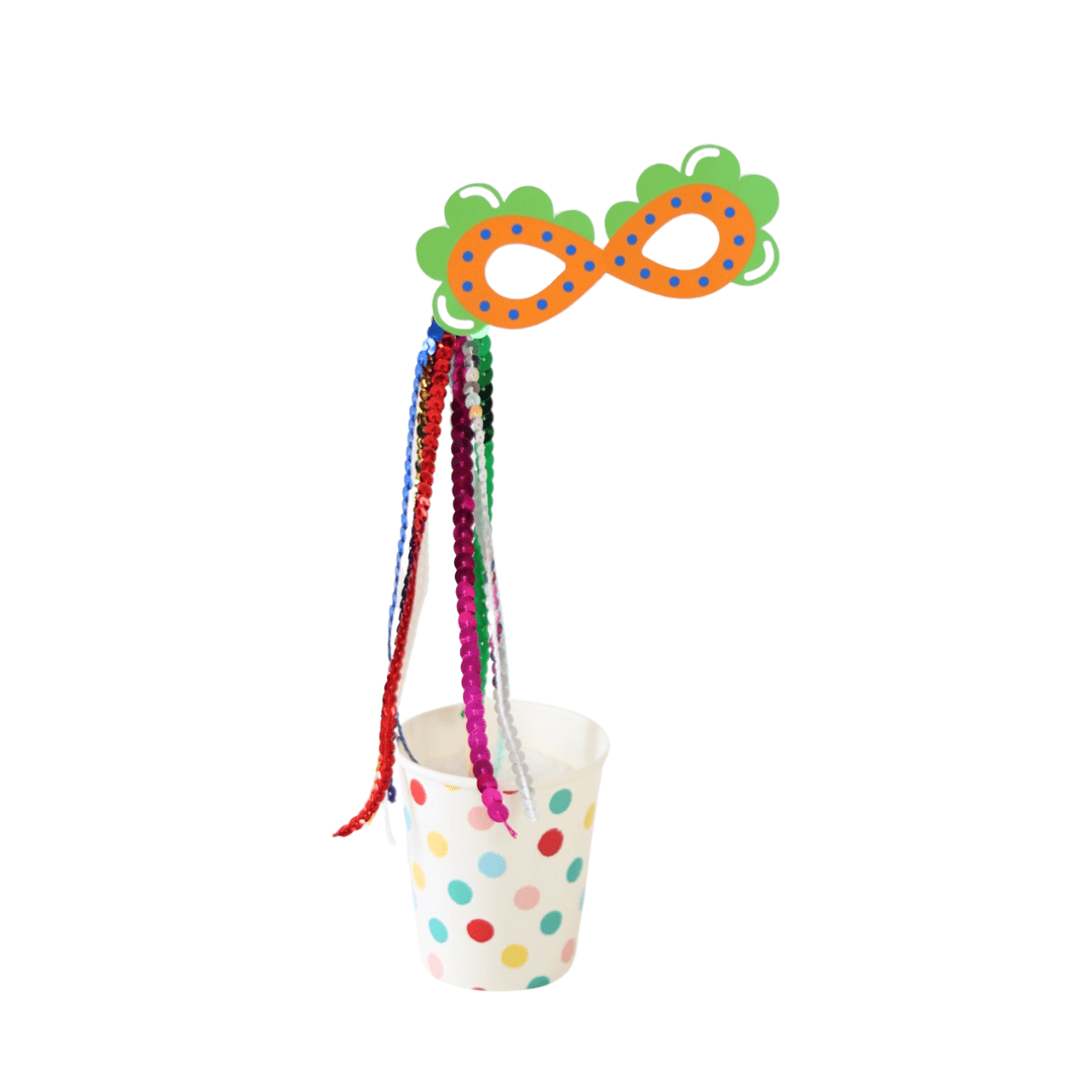 - Toppers G - Mascara Laranja - Carnaval